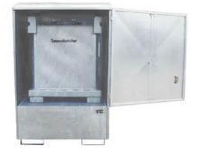 IBC Safety Store Galvanised - Holds 1 IBC. 14601460x2465mm