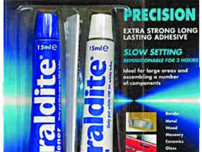 Adhesive Epoxy Resin & Hardner Araldite 30ml (2 x 15ml)