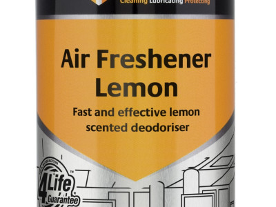 Tygris Air Freshener Clears Odours Long Lasting Lemon Fragrance 400ml c/s 12