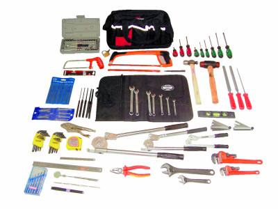 Pipefitters Standard Instrument Toolkit in Toolbag 133pc