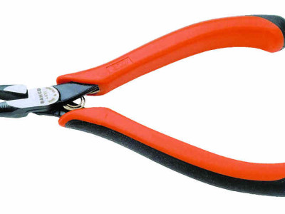 Pliers Precision Flat Nose Smooth Jaws 130mm x 26mm Jaw Size Bahco