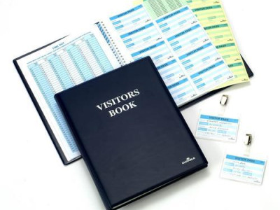 Visitors Book (Refill) - Durable. With 300 Inserts