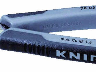 Electronics Super-Knips ESD St Steel &Catcher 125mm 0.2-1.6mm Cutting Cap Knipex