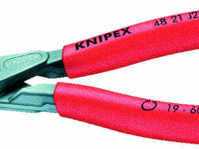 Precision Circlip Pliers wStraight Tip 140mm x 12-25mm Knipex