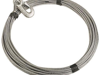 Wire Cable for Manual Worm Gear Winch. D 6mm x L 77m