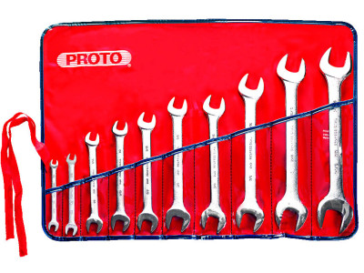 Open End Spanner Set 10pc 6x7mm - 24x26mm Proto