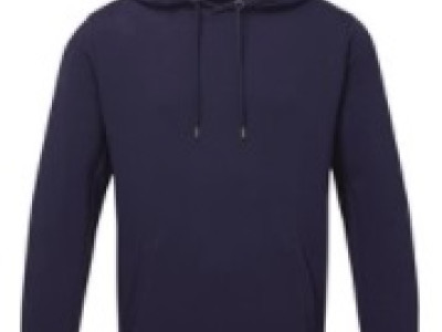 Organic Hoodie Mens AQ080 Navy Size Small (37in)