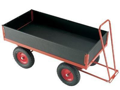 Turntable Truck with Anti-Slip Surface Mesh Ends/Sides 750kg Capacity