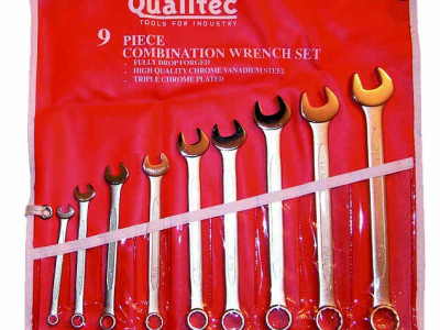 Combination Spanner Set 17pc 6 - 32mm Qualitec