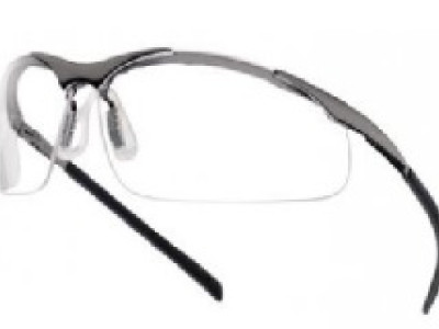 Spectacle Safety Contour Metal Frame Clear Lens Bolle