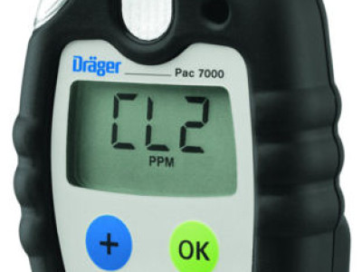 Dräger Pac 7000 Chlorine Personal Gas Monitor