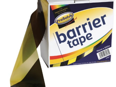 Prosolve Barrier Tape Black/Yellow
