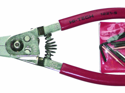 Convertible Circlip Pliers HT75 250mm 31-100mm Hi-Tech