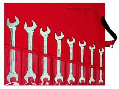 Open End Spanner Set 12pc 6 x 7 - 27 x 32mm Facom