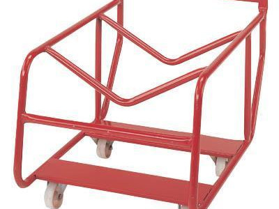 Red Drum Cradle Without Roller LxWxH 880 x 585 x 490mm
