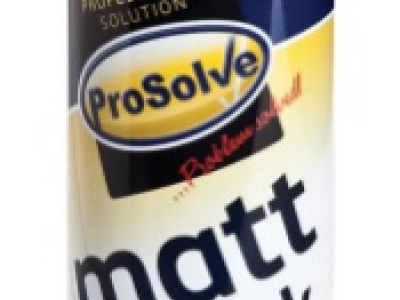 Prosolve Matt Black Paint Aerosol 500ml (MOQ of 12)