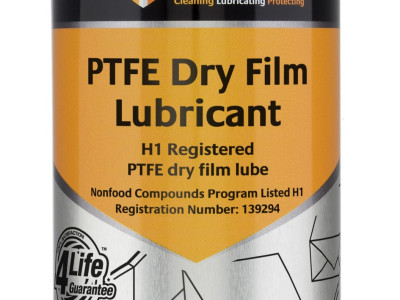 Tygris PTFE Dry Film Lubricant, Non Toxic Film, Effective Release Agent, 400ml