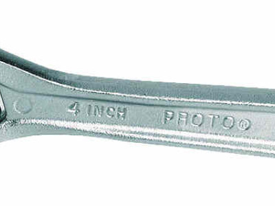 Adjustable Wrench Satin Finish Proto 15