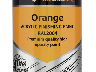 Tygris RAL2004 Gloss Orange Paint 400ml