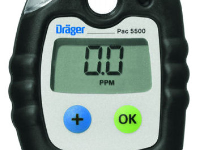 Dräger Pac 5500 Hydrogen Sulphide Personal Gas Monitor
