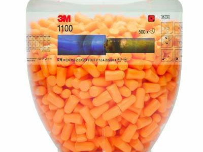 Earplugs - 3M 1100 One Touch Refill Bottle (Contains 500)