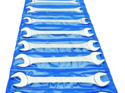 Open End Spanner Set 12pc in Metal Rack 6 x 7mm - 27 x 32mm Unior