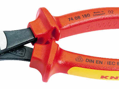 Sidecutters Insulated High Leverage 200mm x 3.0mm Cutting Capacity Knipex