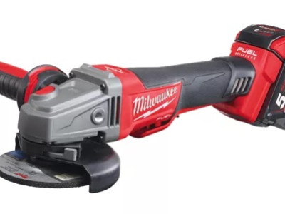 Milwaukee M18CAG115XPDB-502X M18 Fuel 115mm Braking Grinder with Paddle Switch