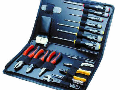 Service Toolkit in Zipped Wallet 17pc 9852 Bahco