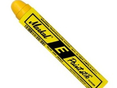 Paintstik High Visibility Cold Surface Marker Yellow Type E Markal (Pack of 12)
