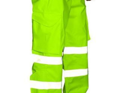 Cargo Overtrouser - High Visibility. Size XXXX Large. Yellow