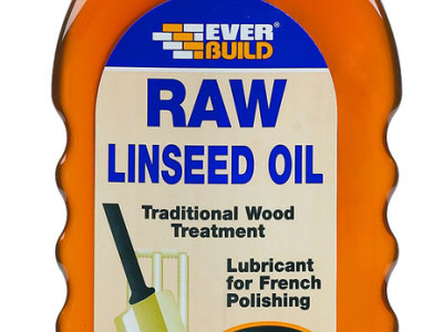 Raw Linseed Oil 500ml Bottle Everbuild