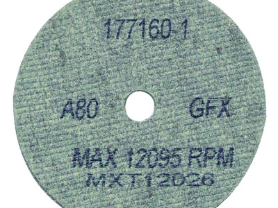 Reinforced Cotton Fibre Wheel 75 x 3 x 80 Grit MX