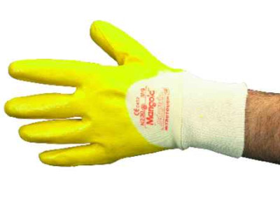 N230 Yellow Industrial Marigold Glove Size 9