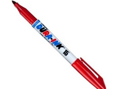 Dura-Ink Felt Tip Marker Red Markal 15