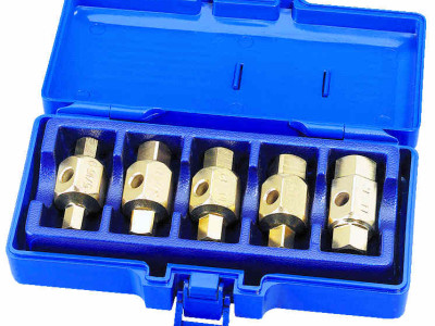 Drain Plug Key Set Hexagon 5pc Draper