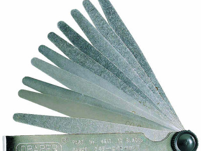 Feeler Gauge Set Tappet 12 Blade 0.008-0.026
