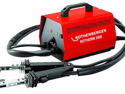 Electric Soldering Gun Flat Electrodes & Holder Rothenberger