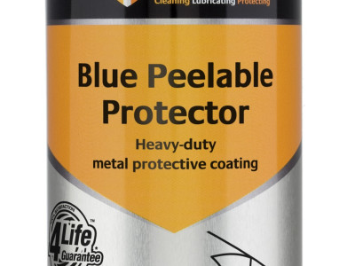 Tygris Blue Peelable Protector, Heavy Duty, Metal Protective Coating, 400ml