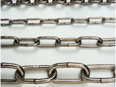 4mm S.S. Long Link Chain-Din 763 - Per Metre