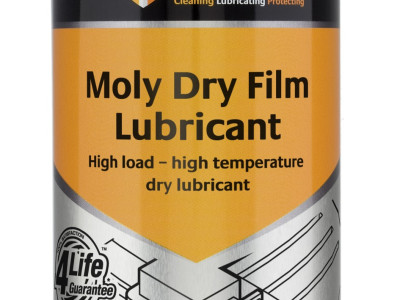 Tygris Moly Dry Film Lubricant, Molybdenum Disulphide Based Lubricant, 400ml