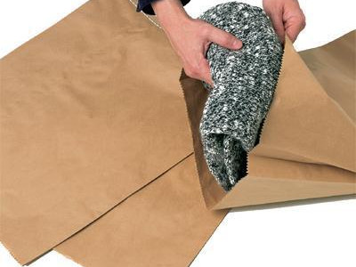 Postal Sacks - Gusseted Paper. Internal W225 x L450mm. Pack of 100