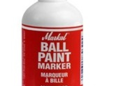 Ball Paint Marker-Markal. 59ml. Red (MOQ 12)