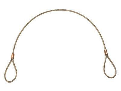 Wire Rope Sling - Stainless Steel With Soft Eye. 10mm Dia Rope
