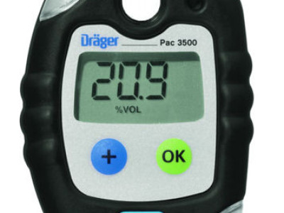 Dräger Pac 3500 Oxygen Personal Gas Monitor