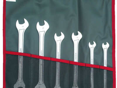 Open End Spanner Low Profile Set 6pc 8 x 9 - 18 x 19mm Facom