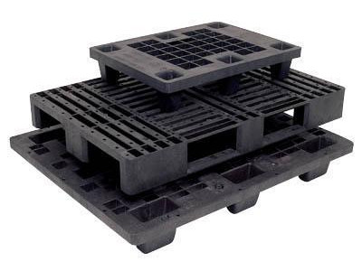 Plastic Pallets - Recycled. Heavy Duty. L1200 x W1000 x H160mm