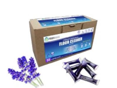 Water Soluble Eco Capsules Neutral Floor Cleaner Lavender Pack of 40 Profimax