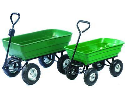 Tipping Truck Barrow. 350mm Wheel Dia: H1150 x W500 x D470mm. 200kg Capacity