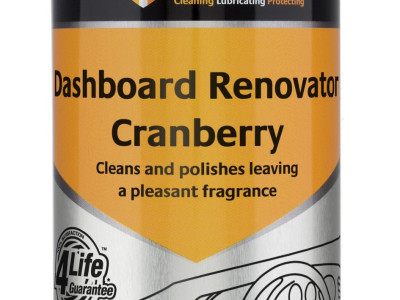 Tygris Dashboard Renovator,Light Duty,Cranberry Fragrance Cleaner&Polish, 400ml